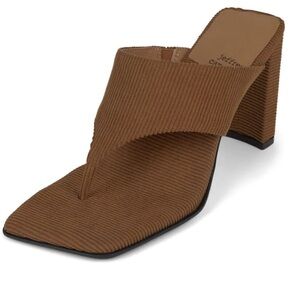 Jeffrey Campbell Tan Corduroy Heels